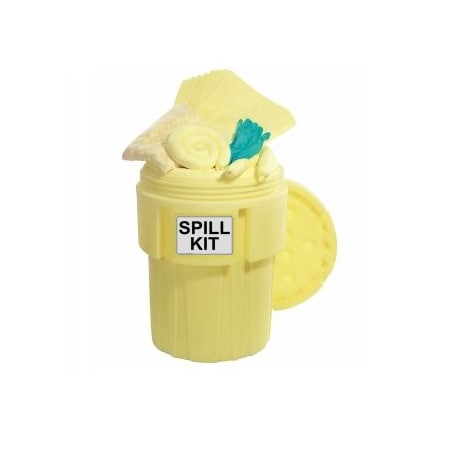 Absorbents Midwest HazMat Spill Kit in 65 Gallon Overpack Drum 16240